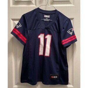 New England Patriots Julian Edelman #11 Jersey NFLPA Football NFL Womens Small